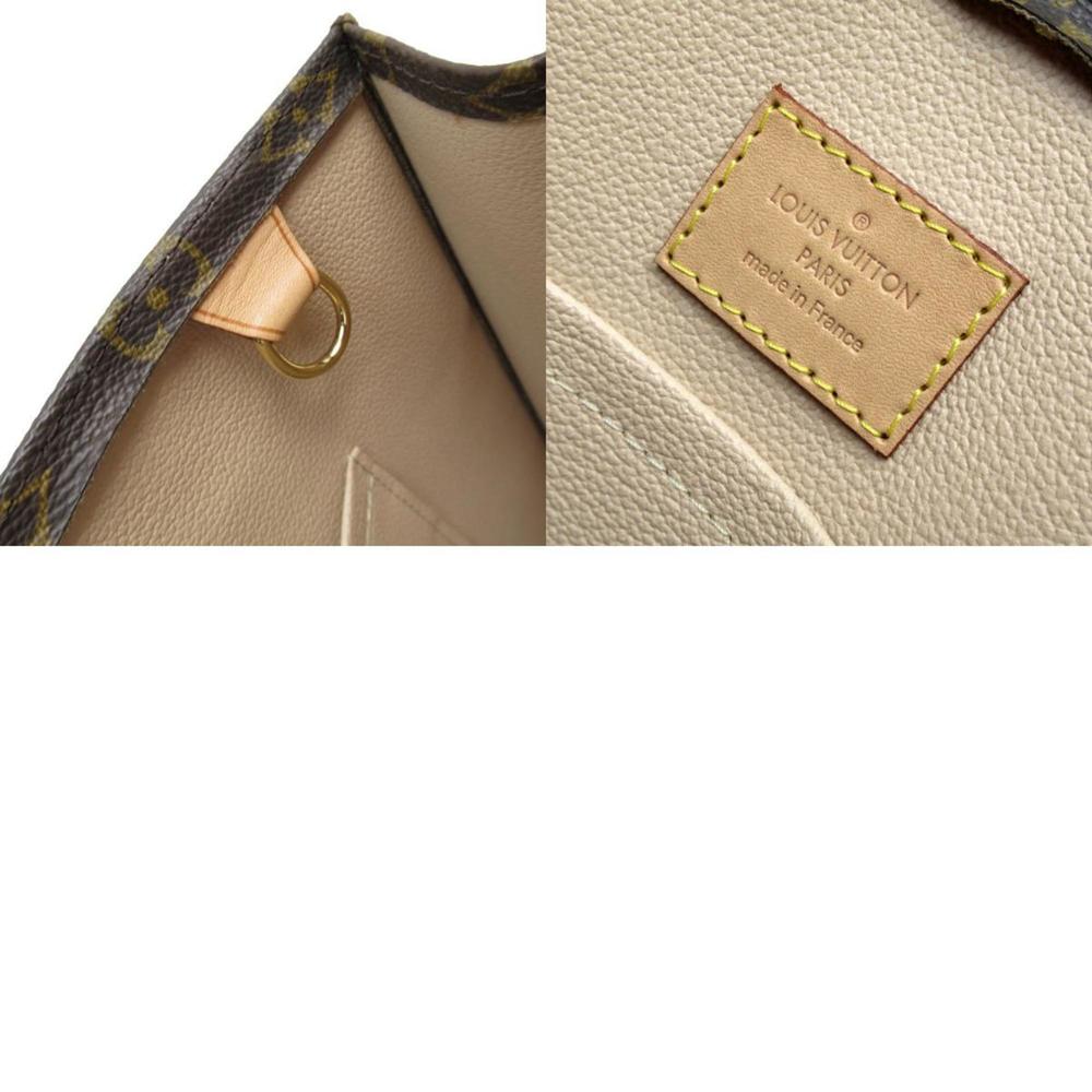 Louis Vuitton LOUIS VUITTON Handbag Monogram Sac Plat Canvas Brown Gold Men's... - Picture 5 of 5